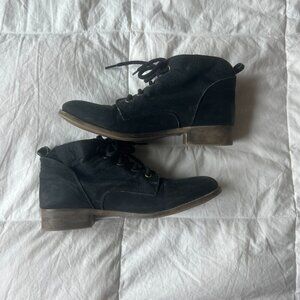 Steve Madden Black Boots 7.5